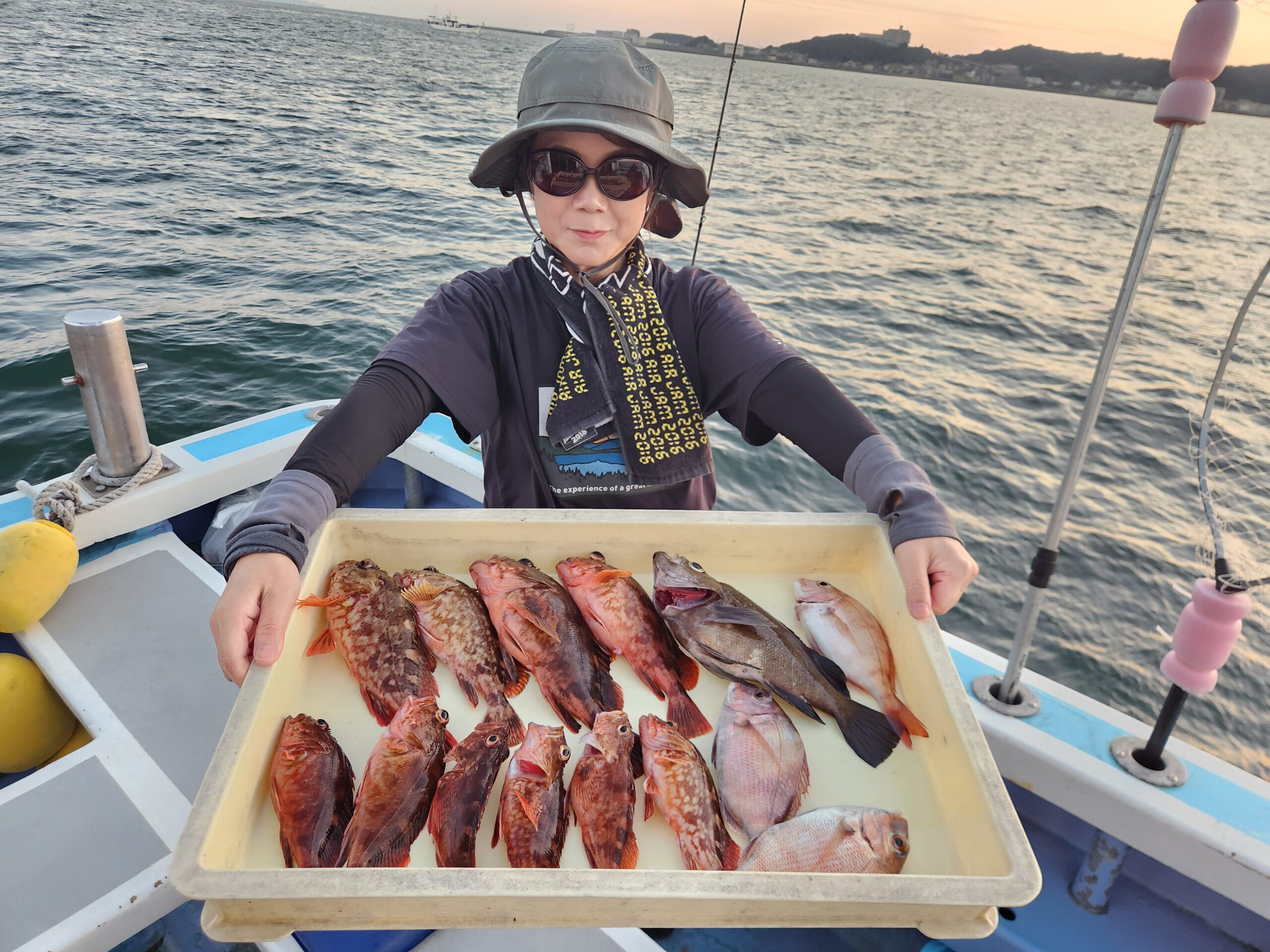 午後からも多彩な高級魚続々ー！