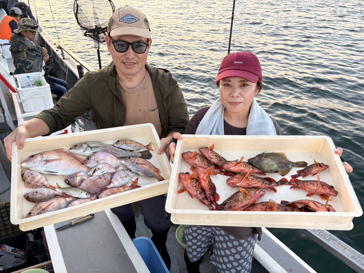 午後からも多彩な高級魚続々ー！