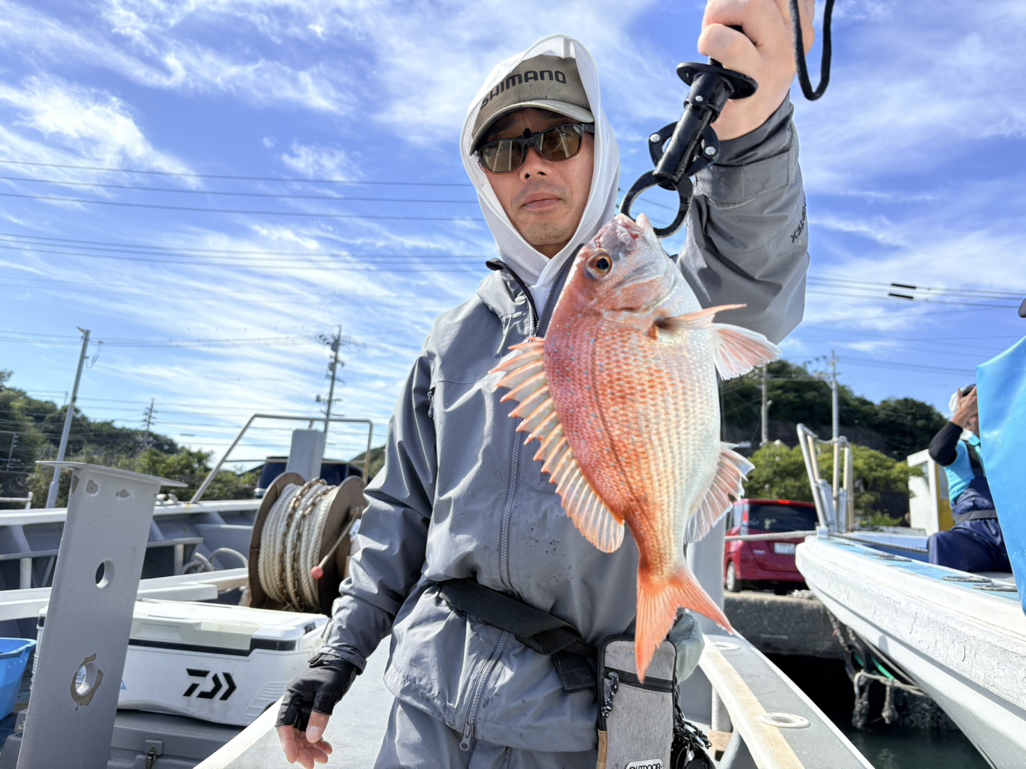 伊勢湾一つテンヤ真鯛出船！