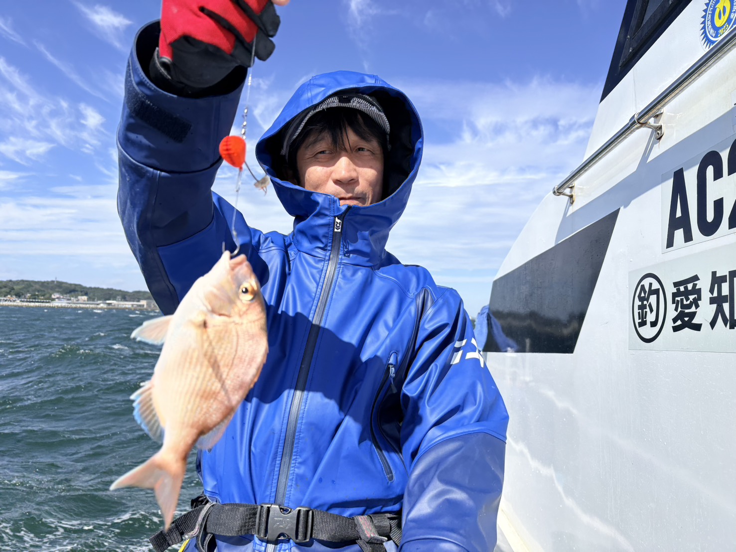 伊勢湾一つテンヤ真鯛出船！