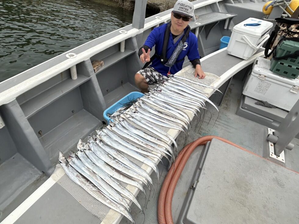 午後ショート便タチウオも爆発中！こちらも善は急げです！