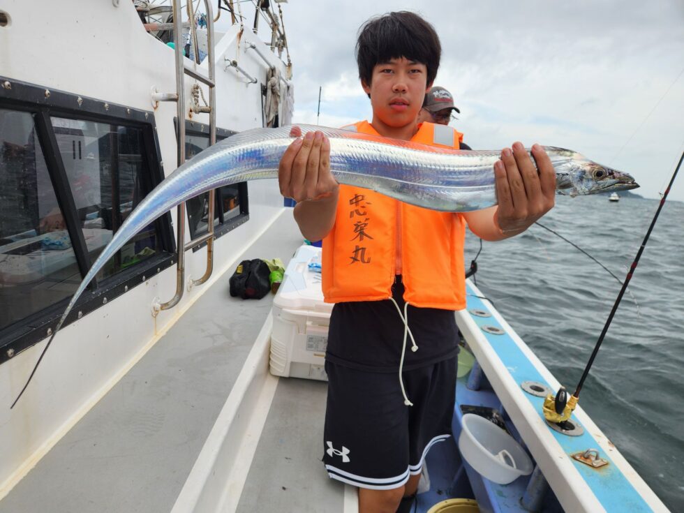 伊良湖水道大型タチウオチャンス！