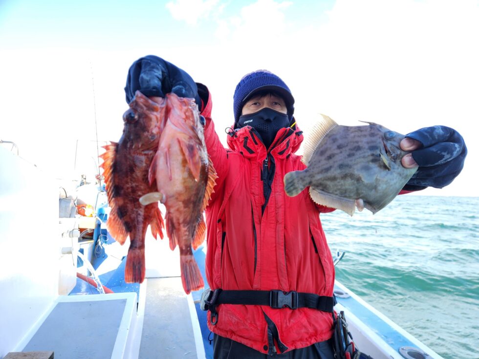 ウタセ五目出船!今日も絶好調ー!