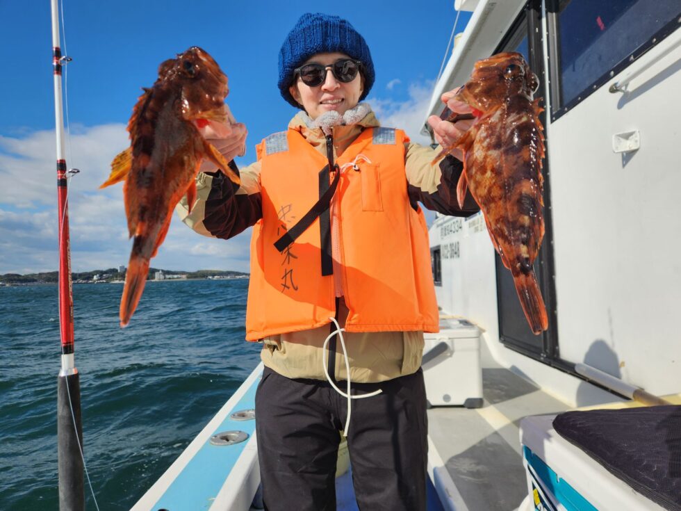 明日(木)イワシ泳がせ船、一つテンヤ船、出船確定です。