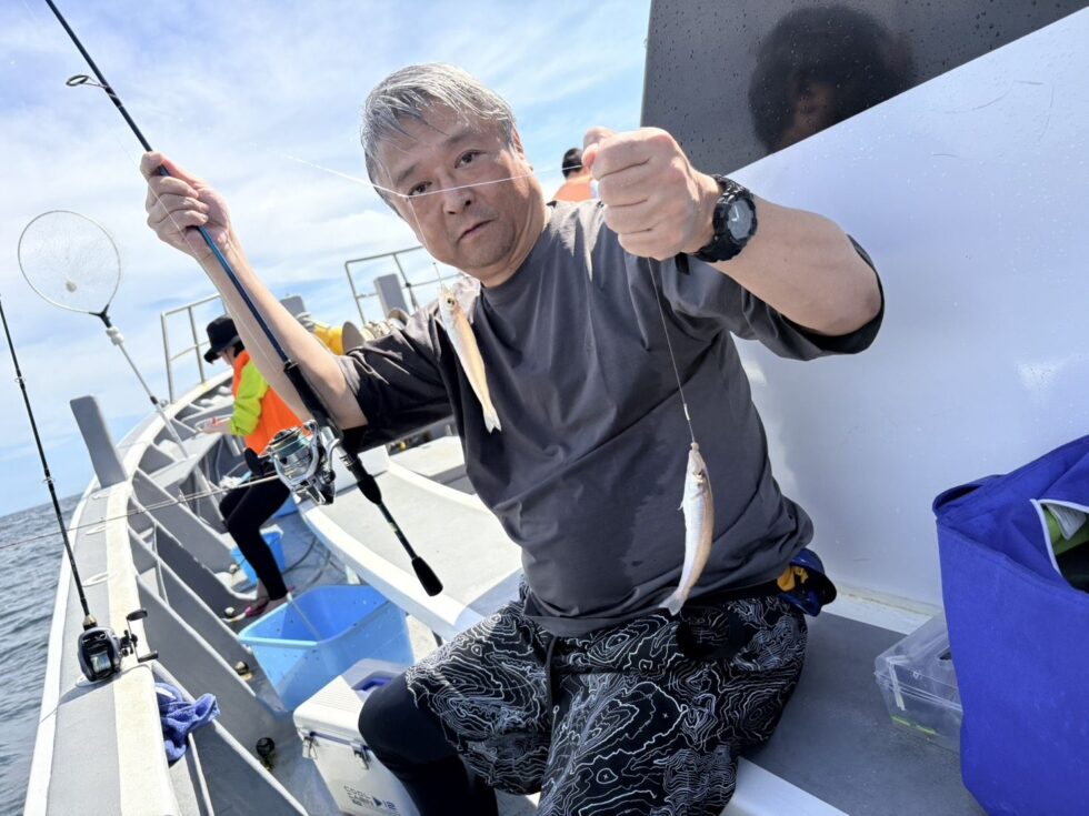 釣りたてキスは絶品ですよ