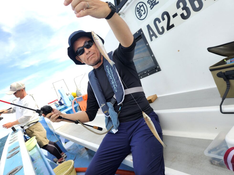 明日(日)もキス釣り出船ですよ!