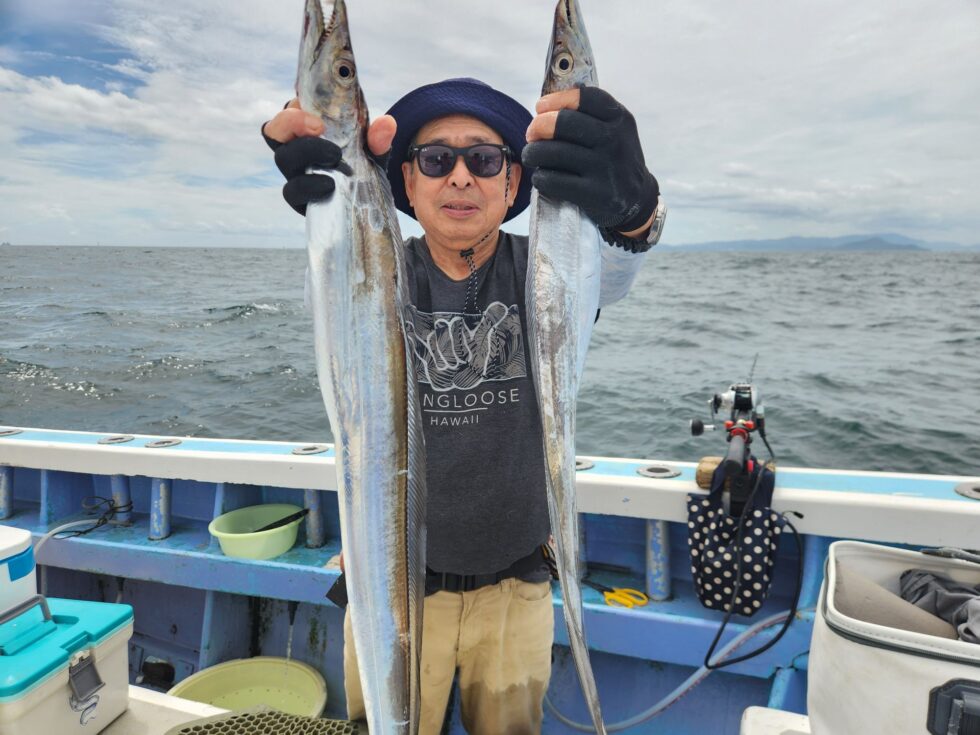 ２隻分乗ゆったり釣行でした！